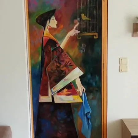 Artsy&charming 70 M2 Flat- 300 Mtrs From The *